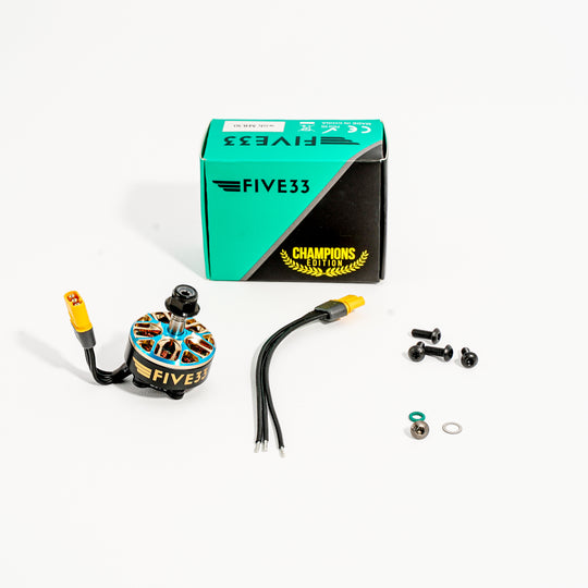 Headsup FIVE33 2207 “Champions Edition” 2070kv Motor w/ MR30