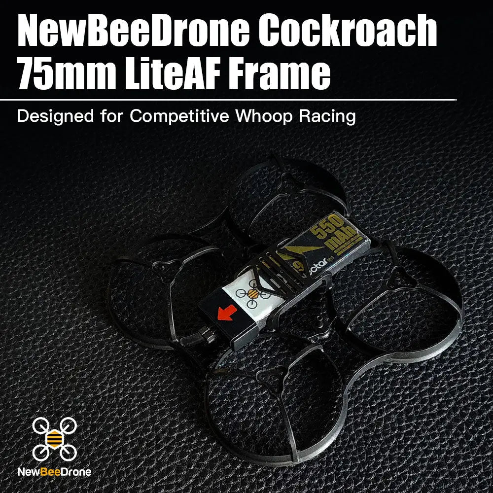 NewBeeDrone Cockroach 75mm Brushless LiteAF Racing Frame – Five33