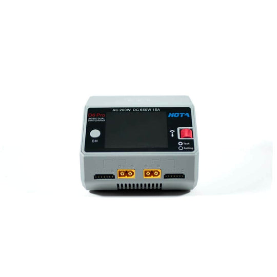 HOTA D6 Pro 325W 15A 1-6S Dual Channel AC/DC Smart Charger w/ Wireless Cellphone Charging - Choose Your Color