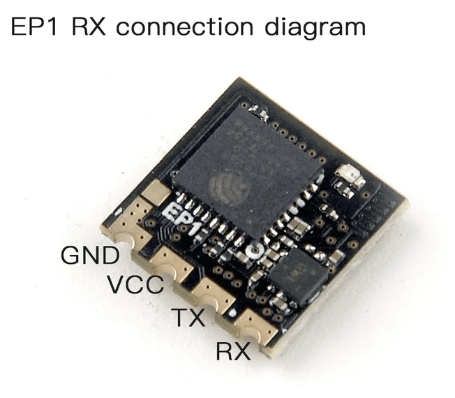 HAPPYMODEL 2.4G EXPRESSLRS EP1 RX RECEIVER MODULE