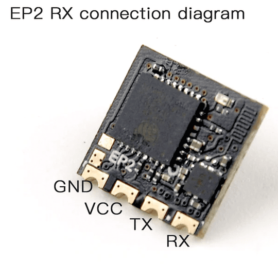 HAPPYMODEL 2.4G EXPRESSLRS EP2 RX RECEIVER MODULE