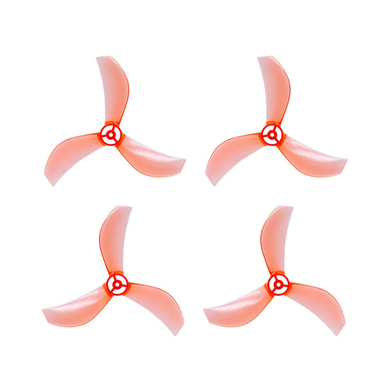 NewBeeDrone Azi (Tri-Blade) Micro Propellers 40mm - 1.0mm Shaft (4CCW+4CW)