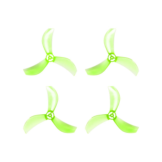 NewBeeDrone Azi (Tri-Blade) Micro Propellers 40mm - 1.0mm Shaft (4CCW+4CW)