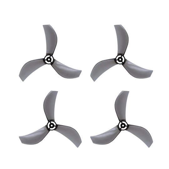 NewBeeDrone Azi (Tri-Blade) Micro Propellers 40mm - 1.0mm Shaft (4CCW+4CW)