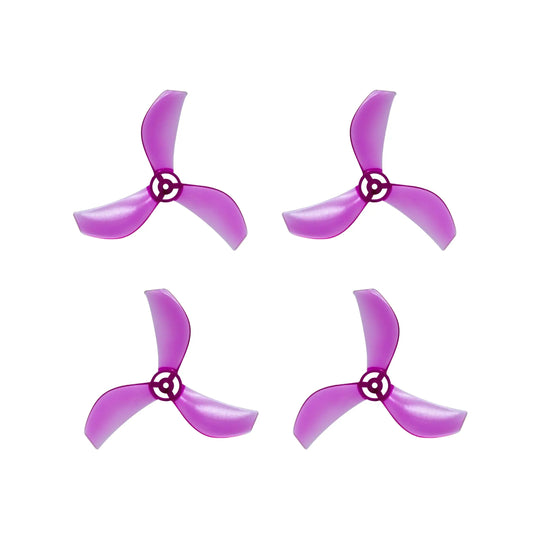 NewBeeDrone Azi (Tri Blade) Micro Propellers 31mm - 0.8mm Shaft (4CCW+4CW)