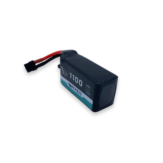 Budget Sport Class Lipo 1100mAh 6S (4 Pack Bundle)