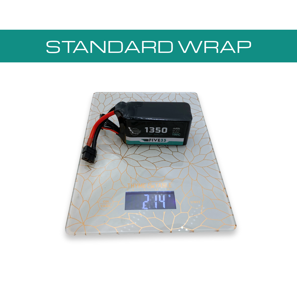 Budget Freedom Spec Lipo 1350mAh 6S (4 Pack Bundle)