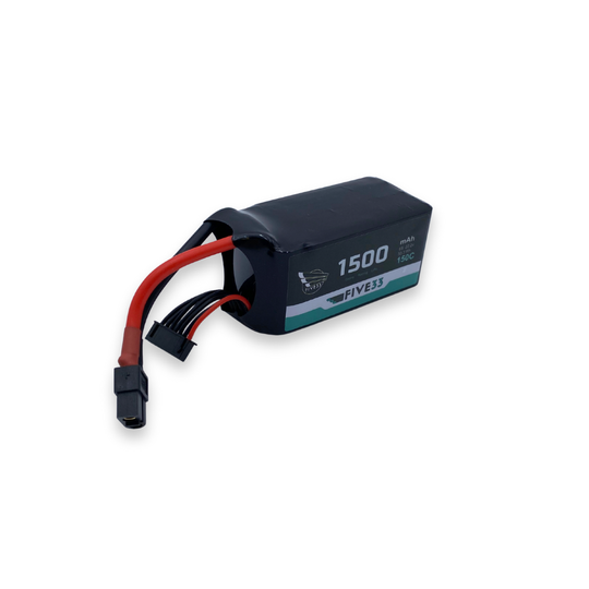 Budget Sport Class Lipo 1500mAh 6S (4 Pack Bundle)