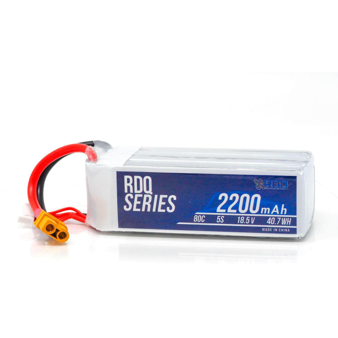 RDQ Series 18.5V 5S 2200mAh 80C Long Range LiPo Battery - XT60