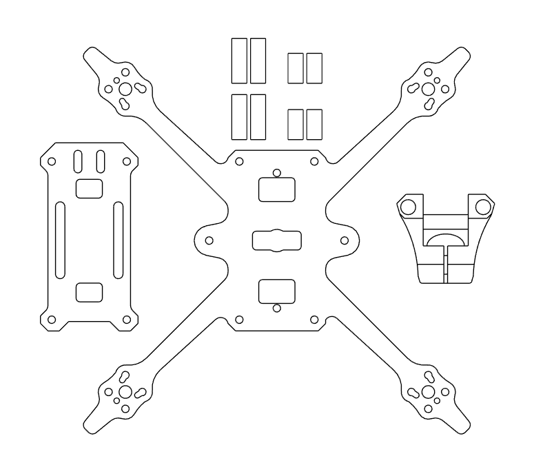 CamBam 2.5" Frame Kit