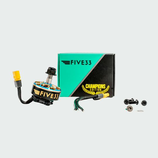 Headsup FIVE33 2207 “Champions Edition” 2070kv Motor w/ MR30