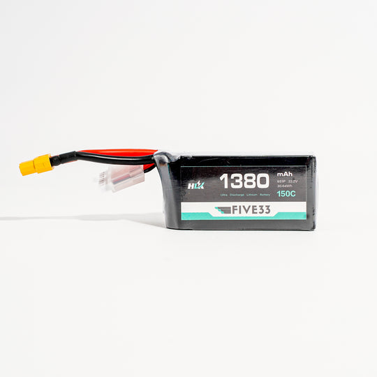 "Budget" 1380mah 6S 150C LiPo Battery