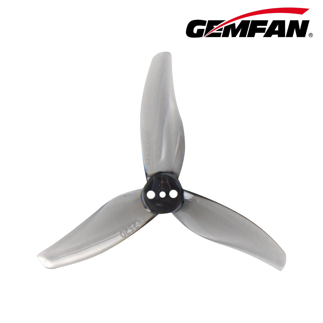 Gemfan 2520 Hurricane Tri-Blade 1.5mm Prop (4CW + 4CCW)