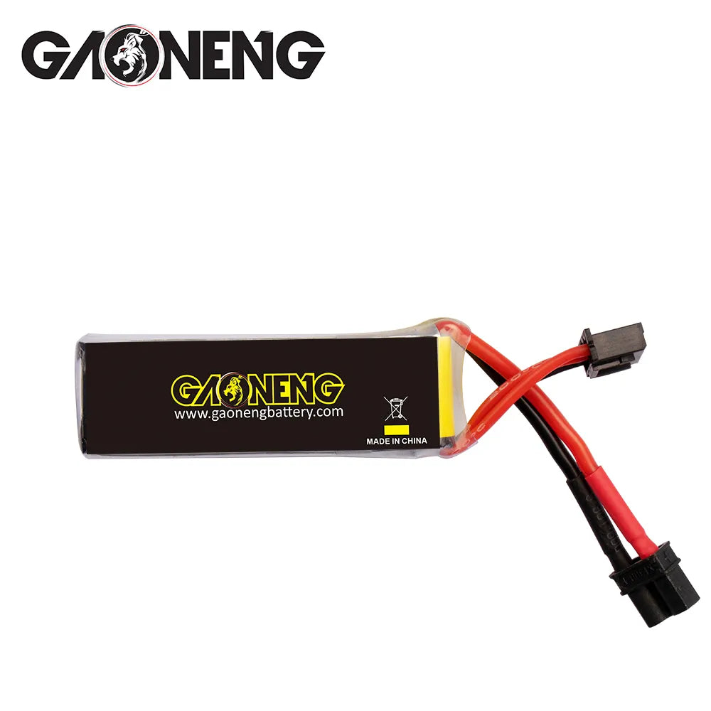 GAONENG GNB LiHV 2S 7.6V 380mAh 90C XT30 LiPo Battery