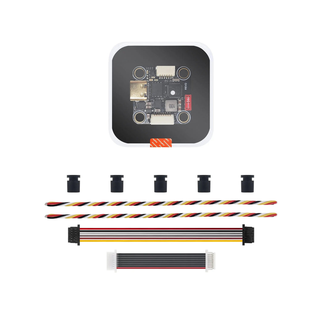 Hummingbird 200 RaceSpec Flight Controller – AT32F435 20x20 FC with Built-in ELRS 2.4GHz for FPV Racing