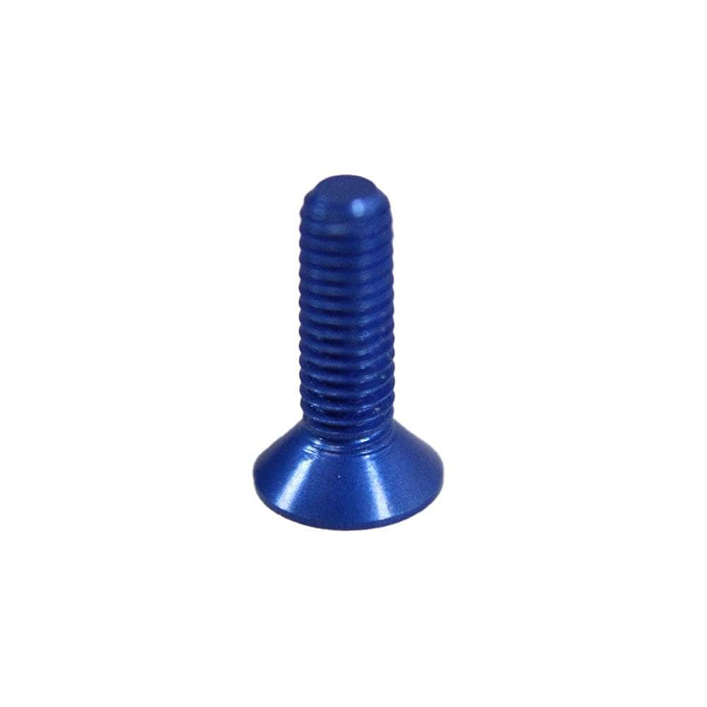 M3 7075 Aluminum Counter Sunk Hex Screw (1pc) - Choose Your Color & Size