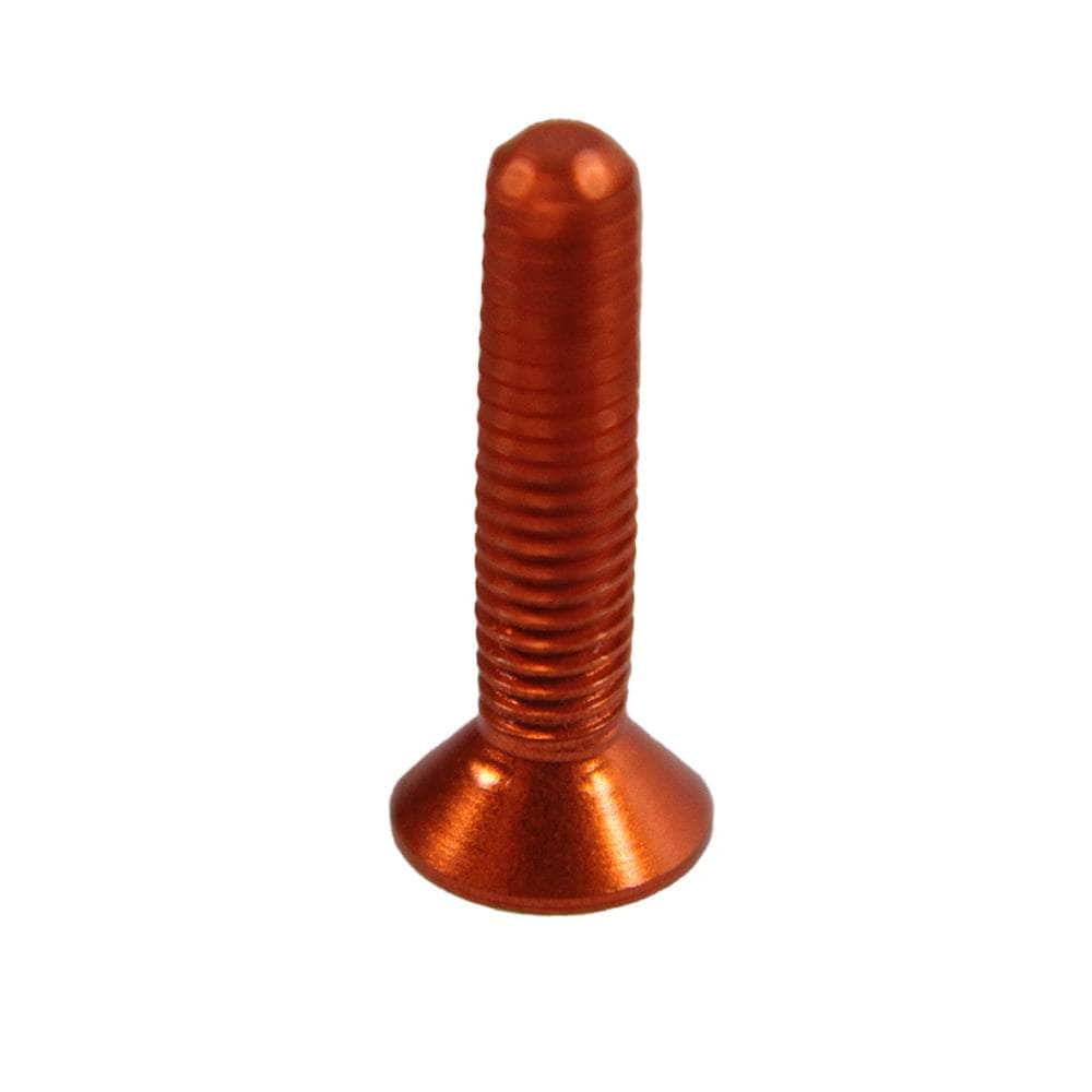 M3 7075 Aluminum Counter Sunk Hex Screw (1pc) - Choose Your Color & Size