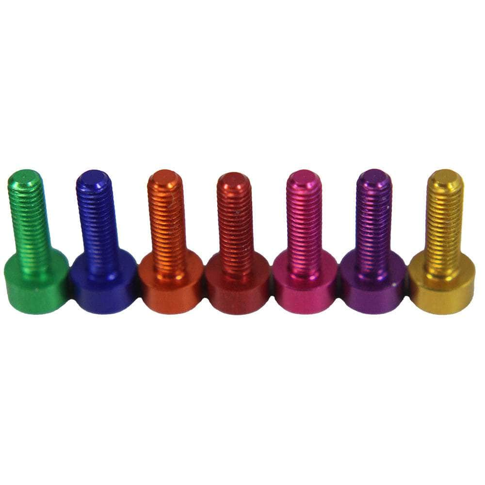 M3 7075 Aluminum Socket Head Hex Screw (1pc) - Choose Your Color & Size