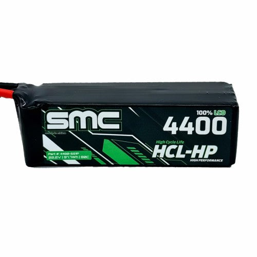 SMC 22.2V-4400mAh-80C Flight Pack HCL-HP  (EC5 Connector)