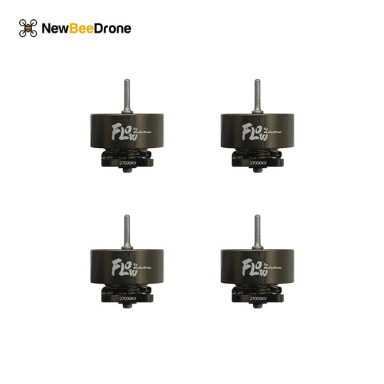 NewBeeDrone Flow 0802 Dual Ball Bearing Whoop Motor 13000KV (Set of 4)
