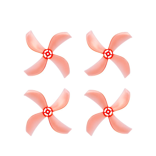 NewBeeDrone Azi (Quad Blade) Micro Propellers 31mm -1.0mm Shaft (4CCW+4CW)