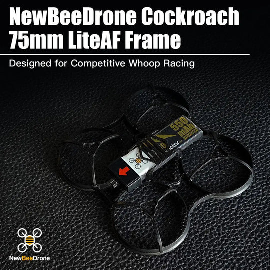 NewBeeDrone Cockroach 75mm Brushless LiteAF Racing Frame
