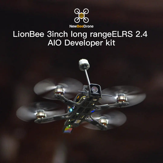 NewBeeDrone LionBee 3inch long range ELRS2.4 AIO developer kit