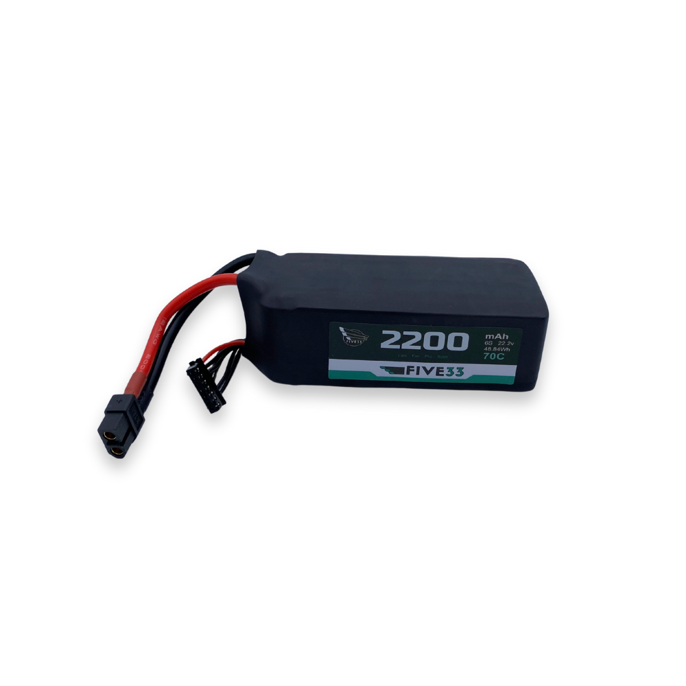 Budget Pro Spec Lipo 2200 mAh 6S (4 Pack Bundle)
