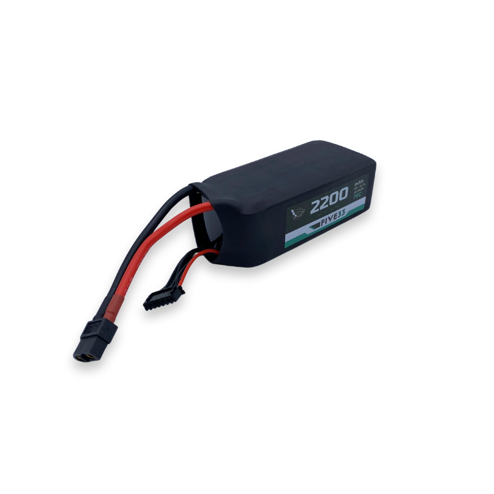 Budget Pro Spec Lipo 2200 mAh 6S (4 Pack Bundle)