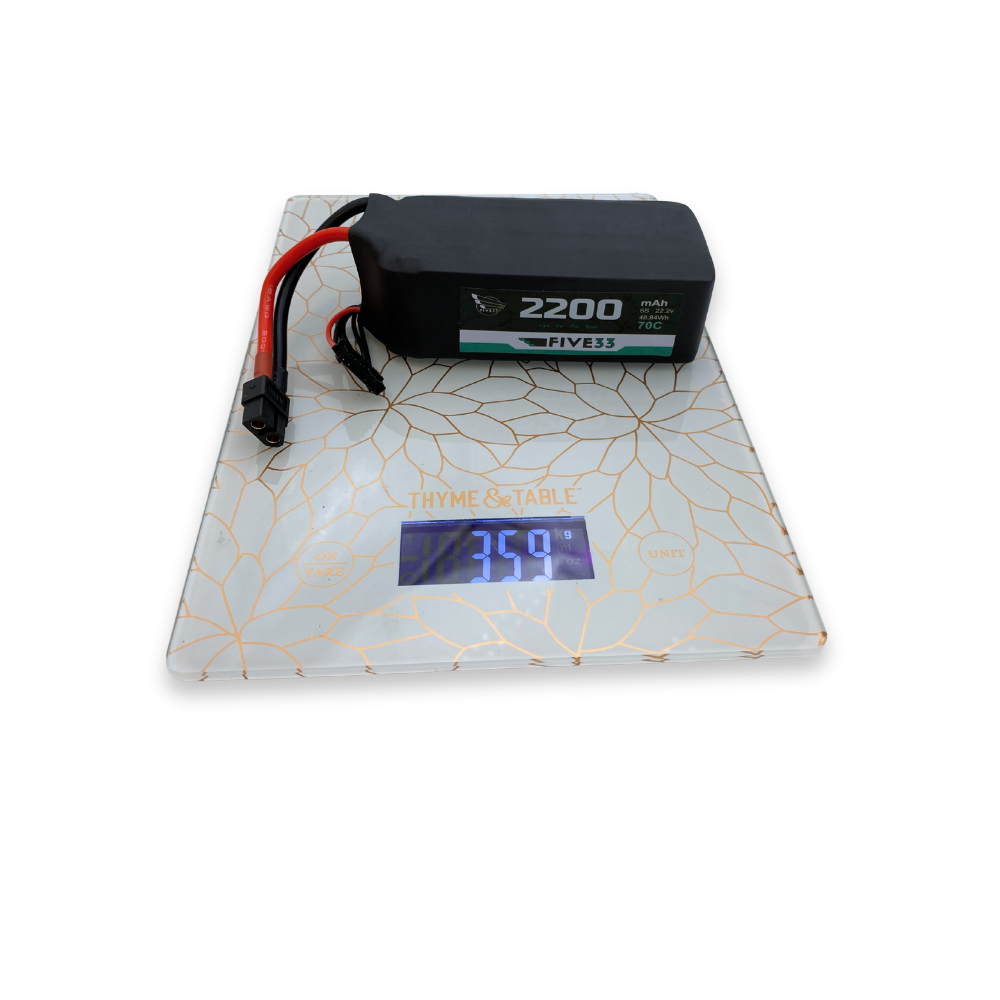 Budget Pro Spec Lipo 2200 mAh 6S (4 Pack Bundle)
