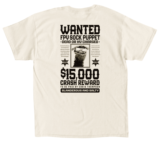 FPV SockPuppet Wanted Shirt
