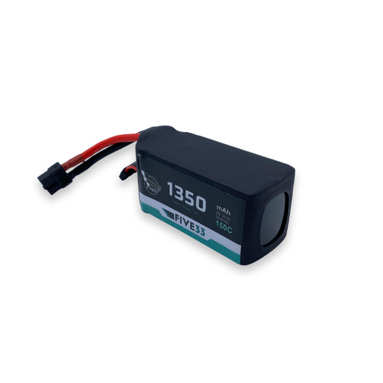 Budget Freedom Spec Lipo 1350mAh 6S (4 Pack Bundle)