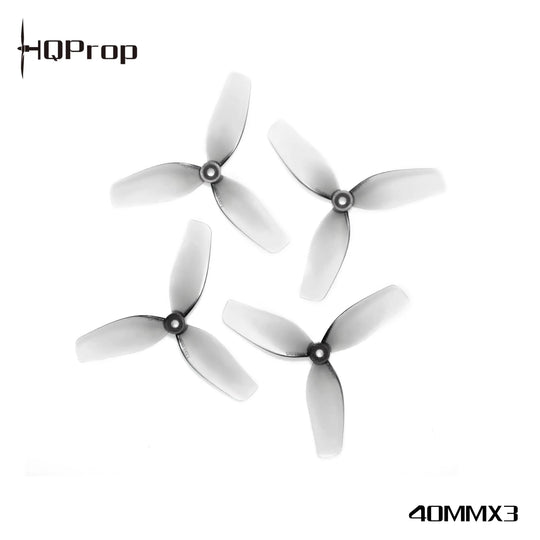 HQProp Ultralight 40MM Tri-Blade Whoop Prop (1.5 MM) - set of 4