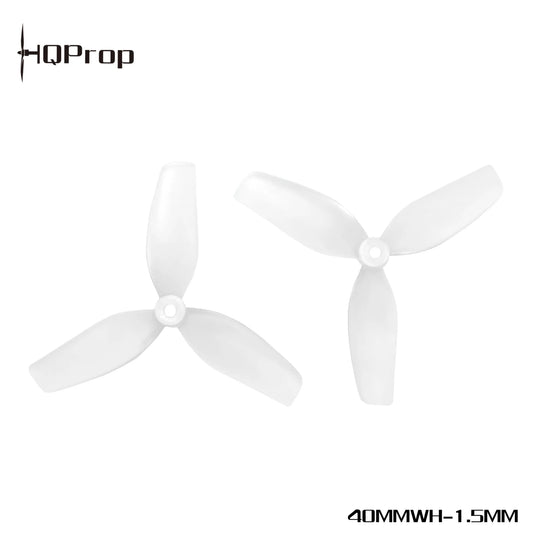 HQProp Ultralight 40MM Tri-Blade Whoop Prop (1.5 MM) - set of 4