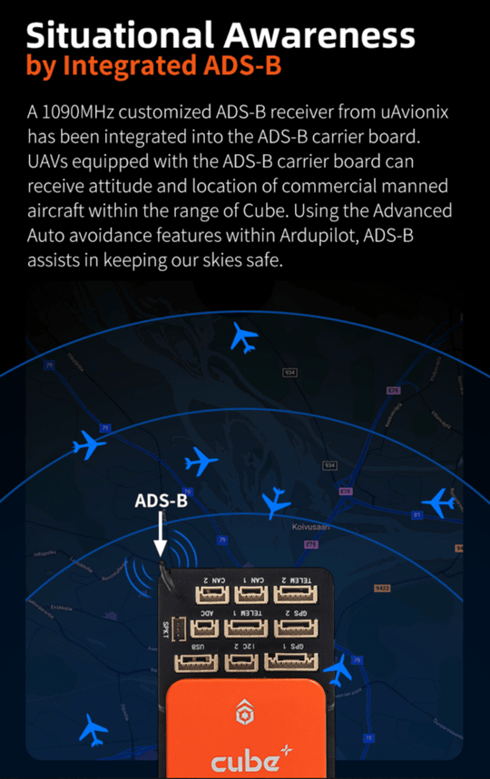 Cube Orange+ Standard Set ADS-B (Latest Version)