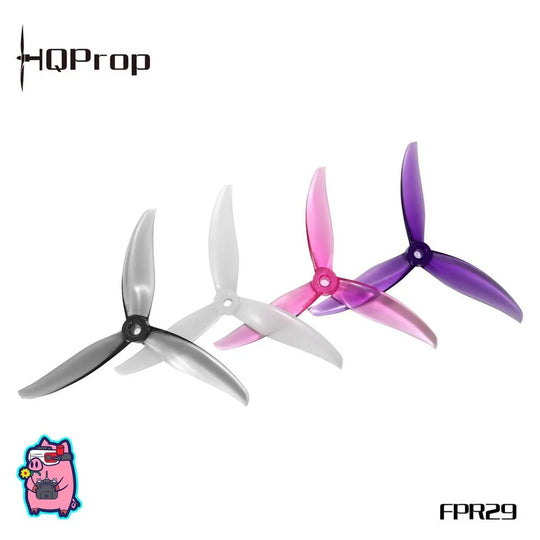 HQ Prop FlowerPig 5129 5.1" Propeller (2CCW+2CW) - Poly Carbonate - Choose Color