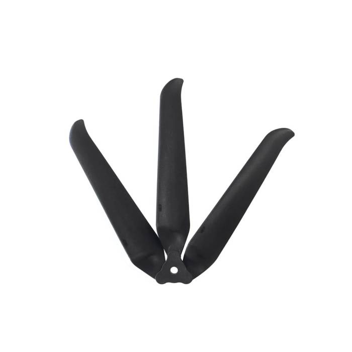 Gemfan F1051 Folding 3-Blade Propeller (Set of 2) - Black