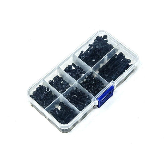 M3 Black Steel 280 Piece Nut & Bolt Kit