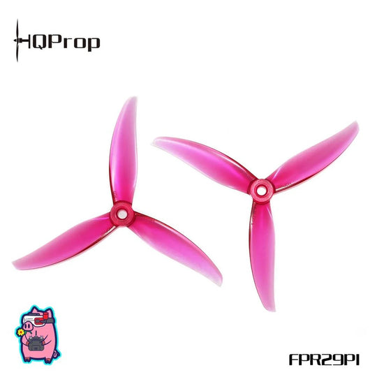 HQ Prop FlowerPig 5129 5.1" Propeller (2CCW+2CW) - Poly Carbonate - Choose Color