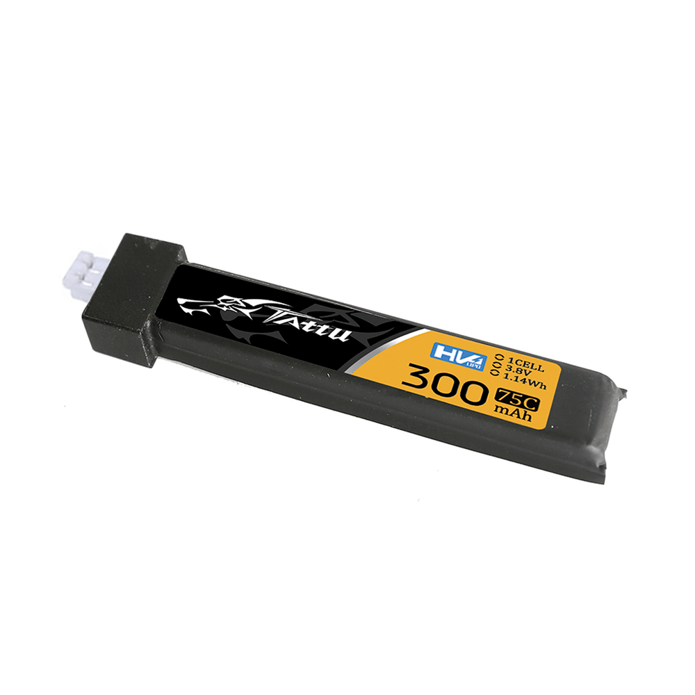 Tattu 3.8V 1S 300mAh 75C LiHV Battery 5 Pack - Choose Version