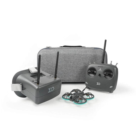 Sub250 RTF Whoopfly16 Ready to Fly ELRS 2.4GHz Analog Kit  w/ Goggles, Radio Transmitter, Case & Drone