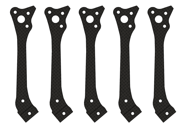 Five33 Typhon V7 T700 Arm Kit (5 Pcs)